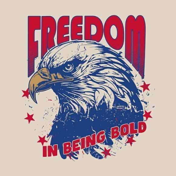 Grunt Style Mens Club 2024 Feb Freedom In Being Bold Ivory T Shirt Large NWT - Picture 2 of 4